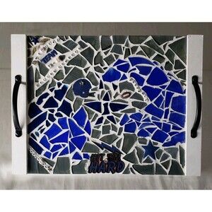 Dallas Cowboys Handmade Carefully Crafted One Of A Kind *Mosaic* By Nolan Brady